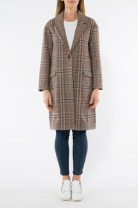 Multi Check Coat - JUMP