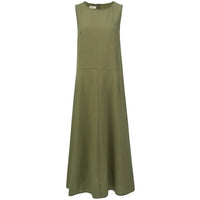 Anna Drop Waist Dress - Bonsai - MOKE Dress NZ LUMA