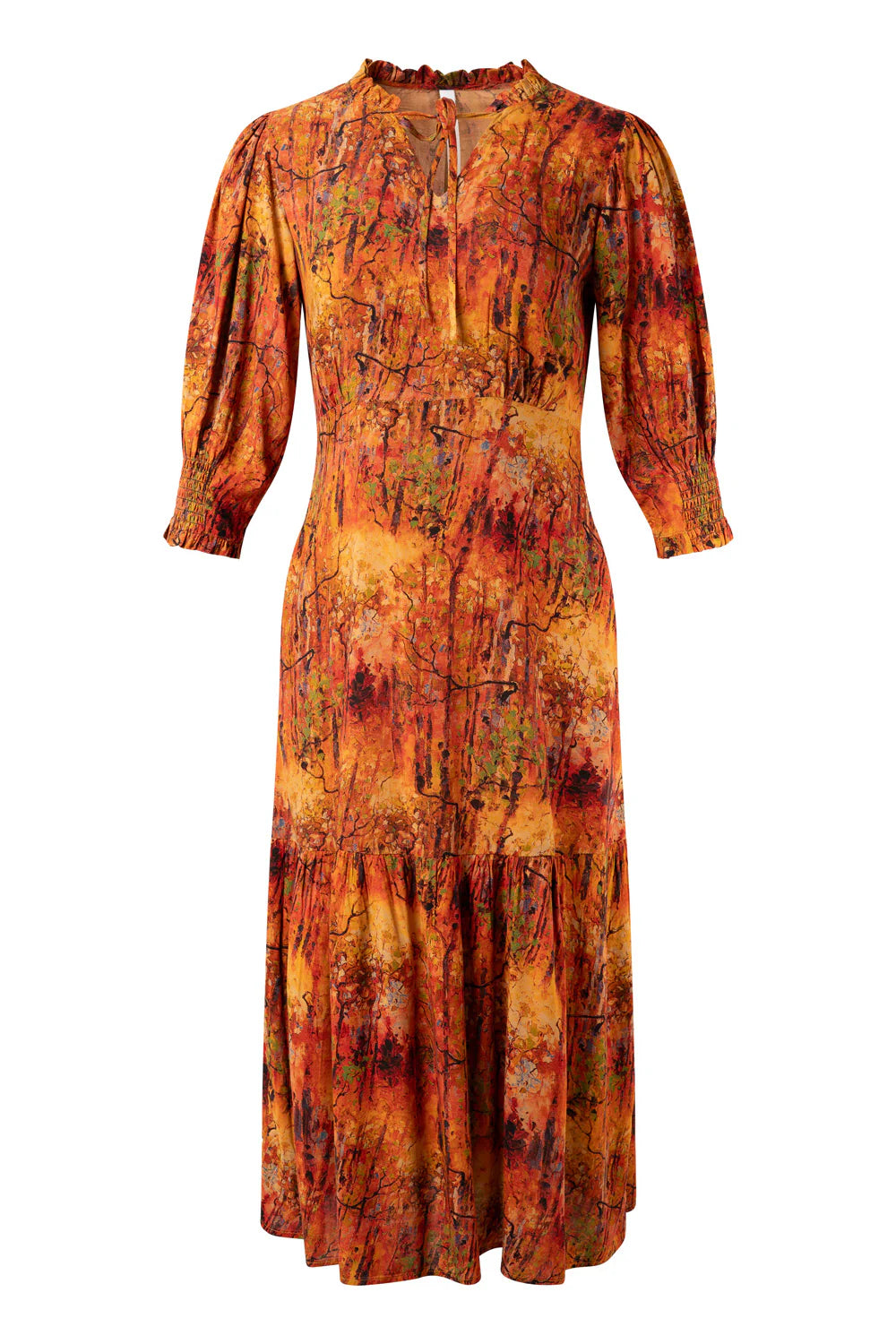 April Dress - Auburn - LEMON TREE Dress NZ LUMA