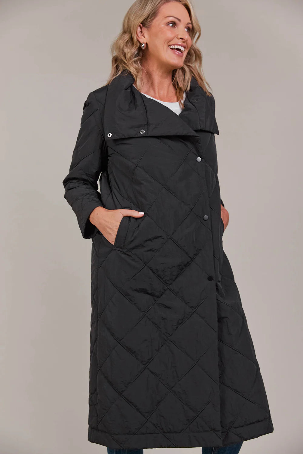 Argo Coat - Black - EB&IVE Coat NZ LUMA