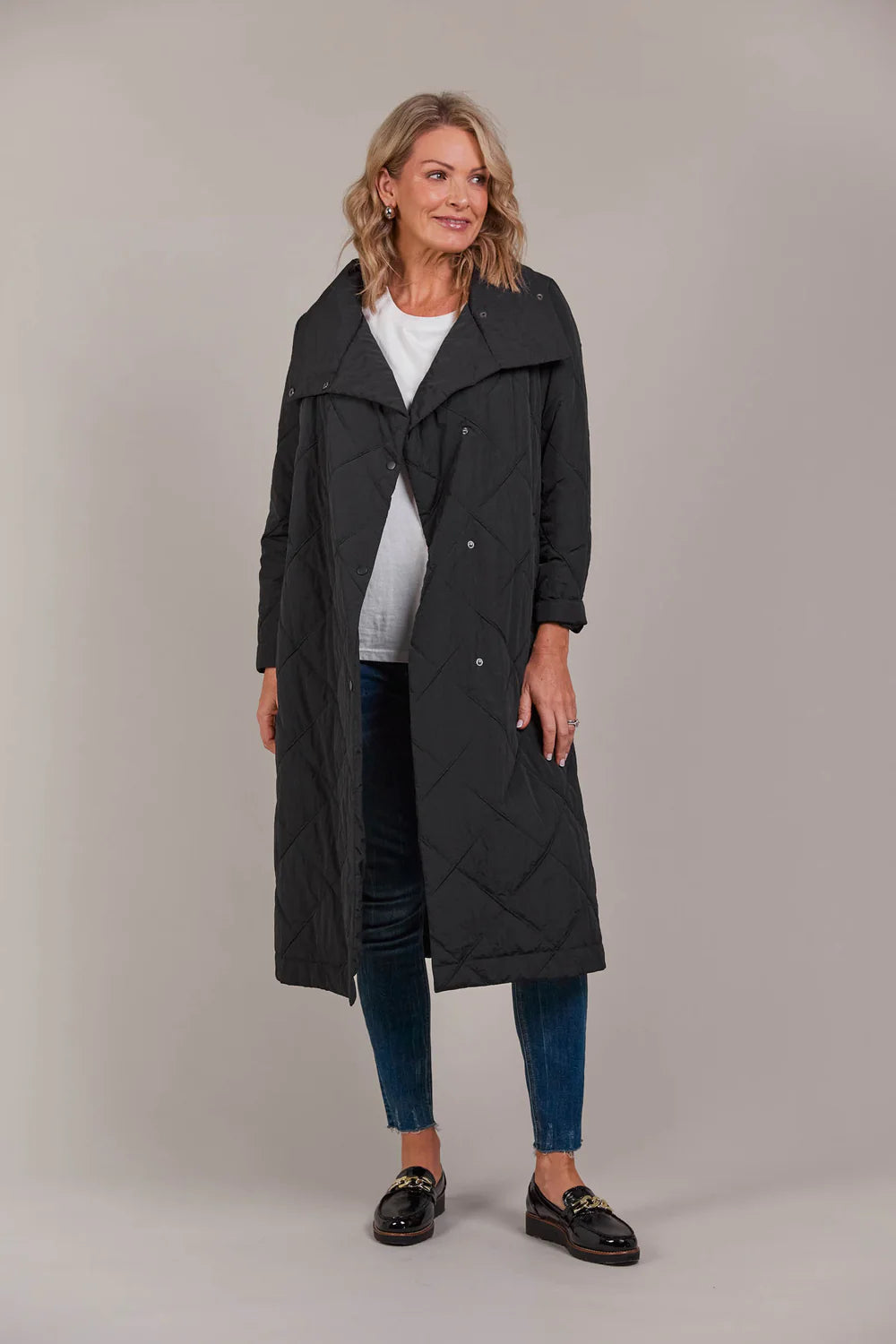 Argo Coat - Black - EB&IVE Coat NZ LUMA