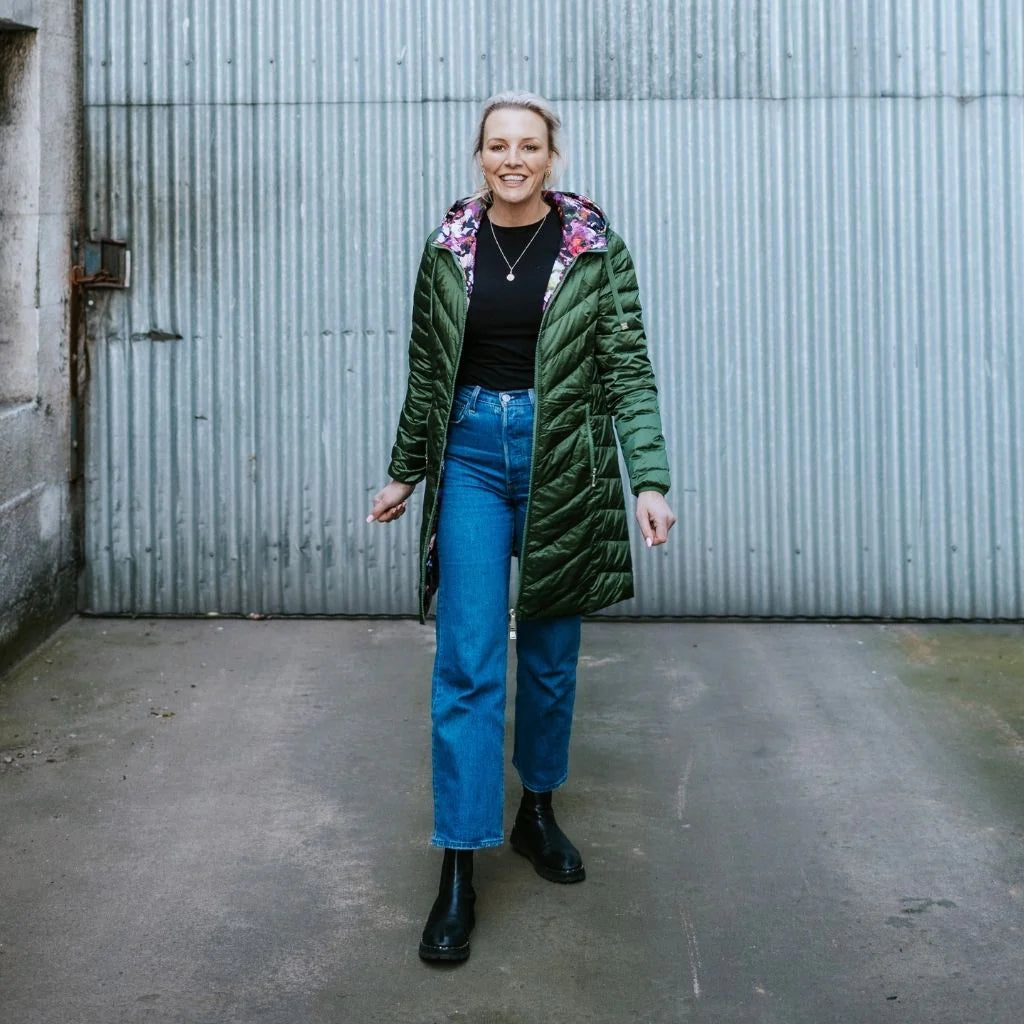 Arnie 90/10 Reversible Coat - MOKE Jacket NZ LUMA