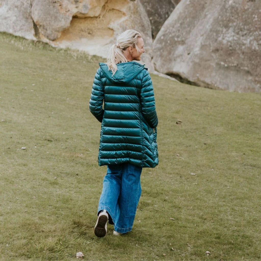 Arnie 90/10 Reversible Coat - MOKE Jacket NZ LUMA