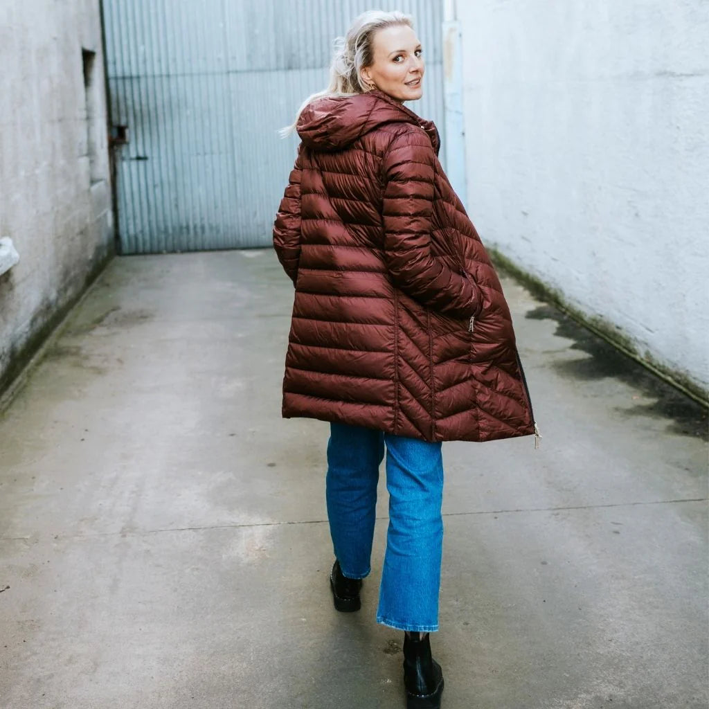 Arnie 90/10 Reversible Coat - MOKE Jacket NZ LUMA