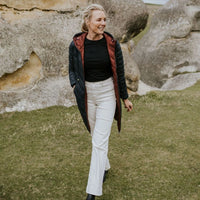 Arnie 90/10 Reversible Coat - MOKE Jacket NZ LUMA