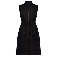 Bella 90/10 Maxi Vest - Black - MOKE Jacket NZ LUMA