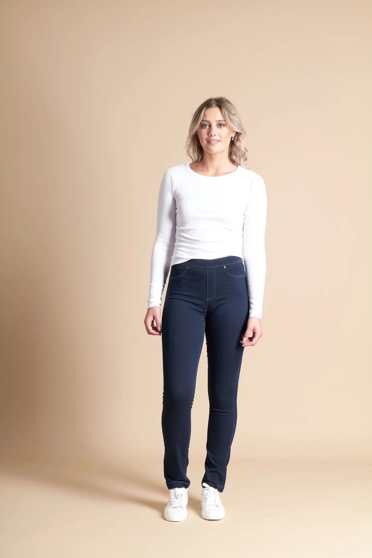 California Stretch Pull On Jeans- MACJAYS Pant NZ LUMA