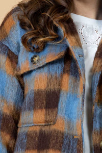 Charlie Shacket - Brown Check - CHARLO Jacket NZ LUMA