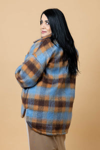 Charlie Shacket - Brown Check - CHARLO Jacket NZ LUMA