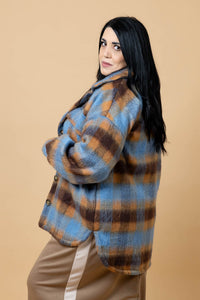 Charlie Shacket - Brown Check - CHARLO Jacket NZ LUMA