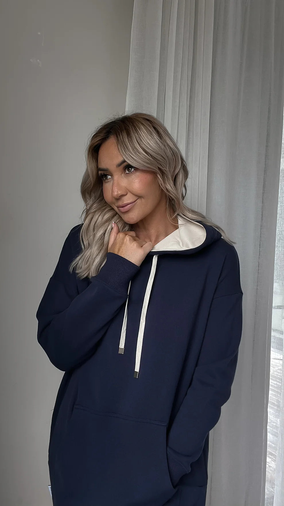 Cozy Up Longline Hoodie - LEMON TREE Top NZ LUMA