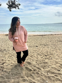 Cozy Up Longline Hoodie - LEMON TREE Top NZ LUMA