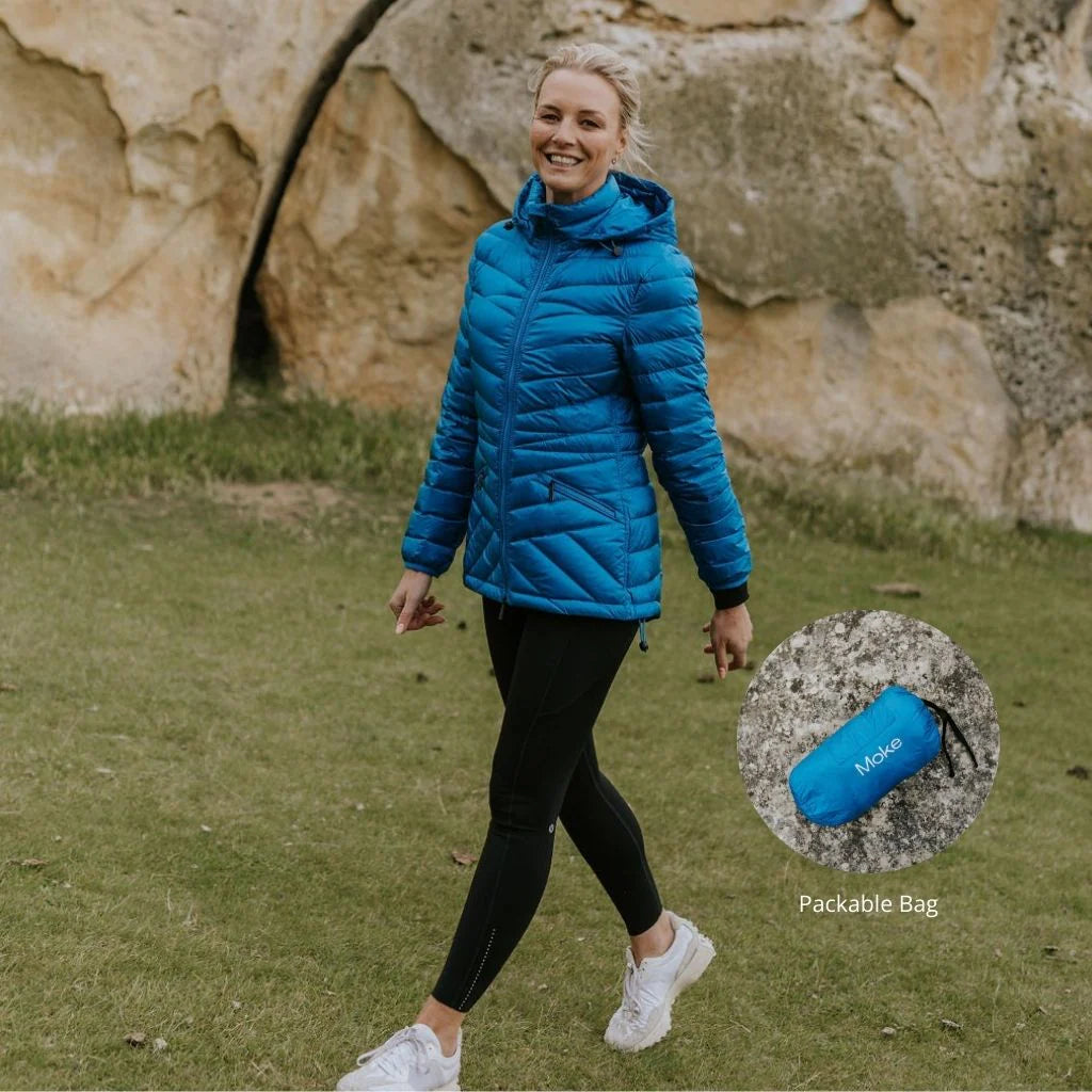 Cushla 90/10 Packable Down Jacket - MOKE Jacket NZ LUMA