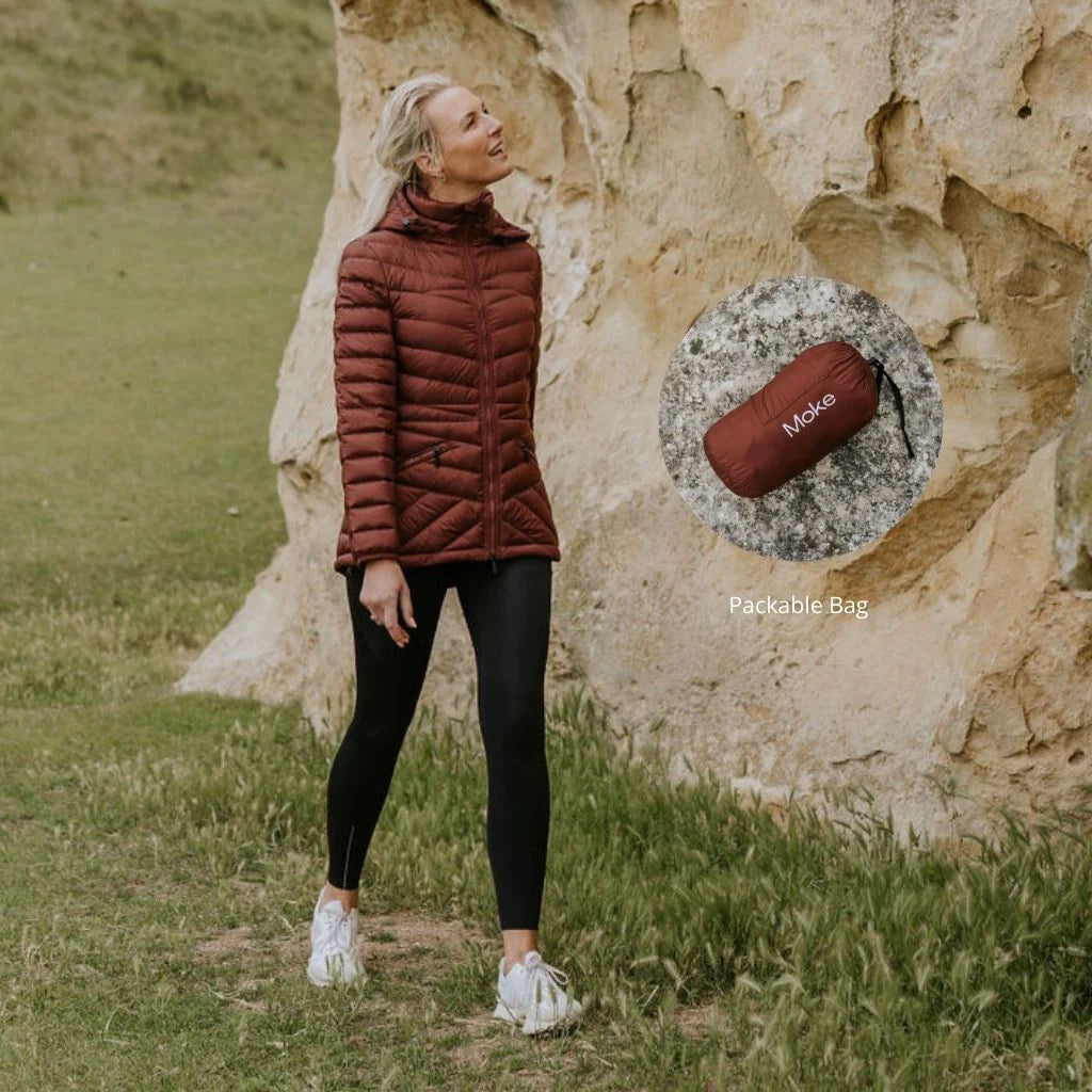 Cushla 90/10 Packable Down Jacket - MOKE Jacket NZ LUMA