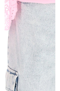 Devin Cargo Jean - Faded Blue Cotton - CHARLO Pant Faded Blue 16 8 12 10 14 NZ LUMA