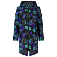 Georgie Rain Coat x Evie Kemp - Night Bloom - MOKE Jacket NZ LUMA