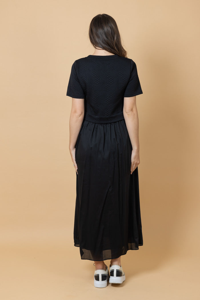 Greta Dress - Black - CHARLO Dress NZ LUMA