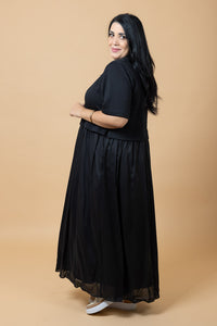 Greta Dress - Black - CHARLO Dress NZ LUMA