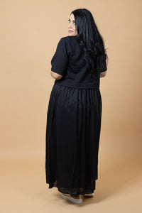 Greta Dress - Black - CHARLO Dress NZ LUMA