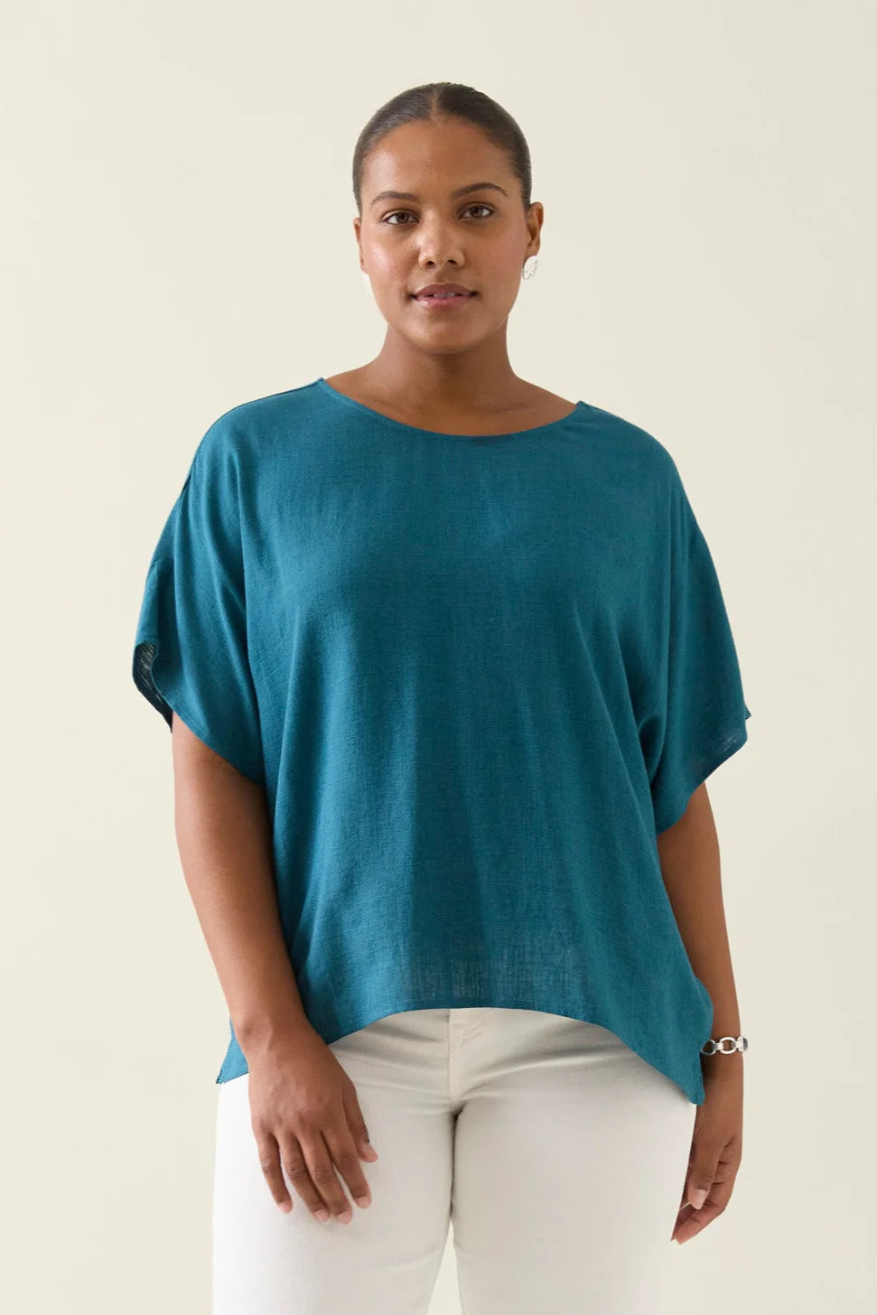 Ingrid Relaxed Top - Baltic - ISLE OF MINE Top NZ LUMA