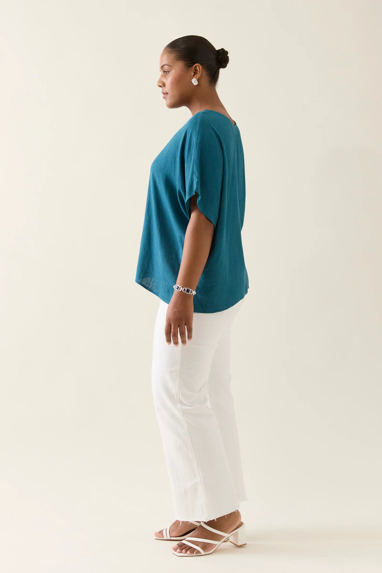 Ingrid Relaxed Top - Baltic - ISLE OF MINE Top NZ LUMA