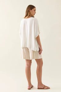 Ingrid Relaxed Top - Lotus - ISLE OF MINE Top NZ LUMA