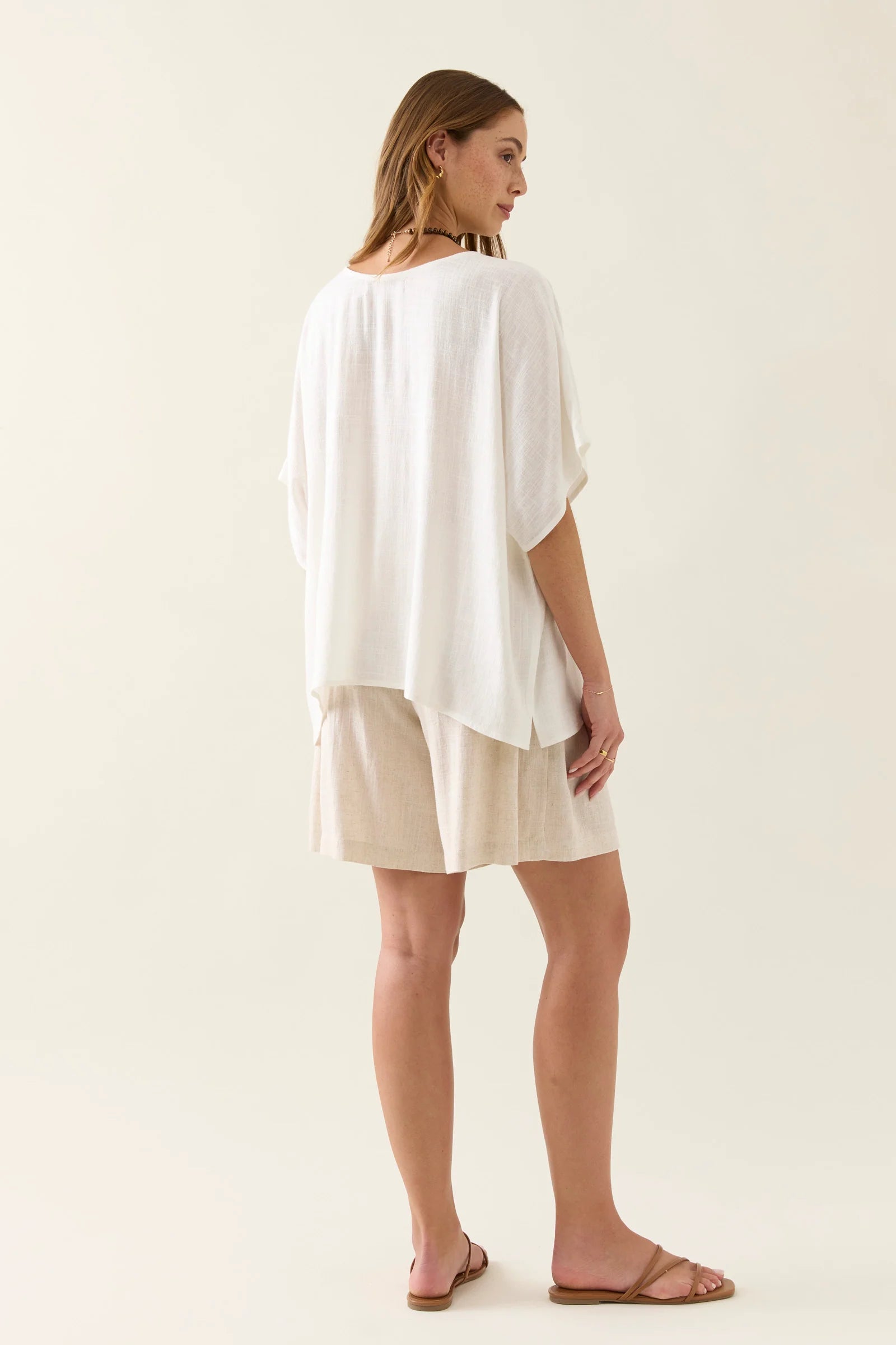 Ingrid Relaxed Top - Lotus - ISLE OF MINE Top NZ LUMA