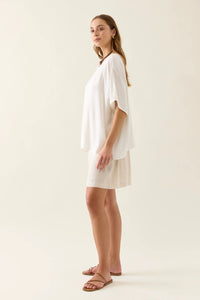 Ingrid Relaxed Top - Lotus - ISLE OF MINE Top NZ LUMA
