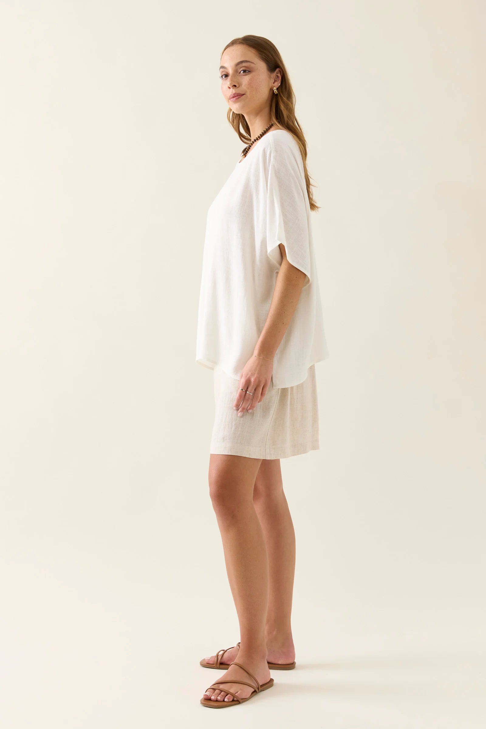 Ingrid Relaxed Top - Lotus - ISLE OF MINE Top NZ LUMA