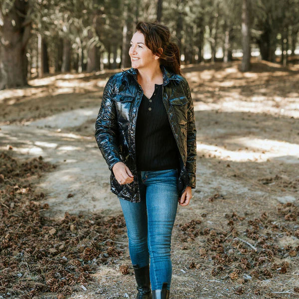 Jess Women's 90/10 Down Quilted Jacket - MOKE Coat NZ LUMA