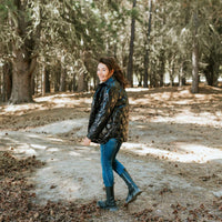 Jess Women's 90/10 Down Quilted Jacket - MOKE Coat NZ LUMA