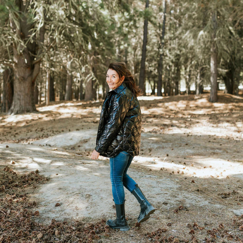 Jess Women's 90/10 Down Quilted Jacket - MOKE Coat NZ LUMA