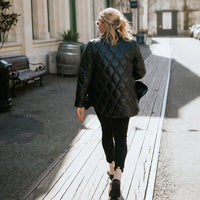 Jess Women's 90/10 Down Quilted Jacket - MOKE Coat NZ LUMA