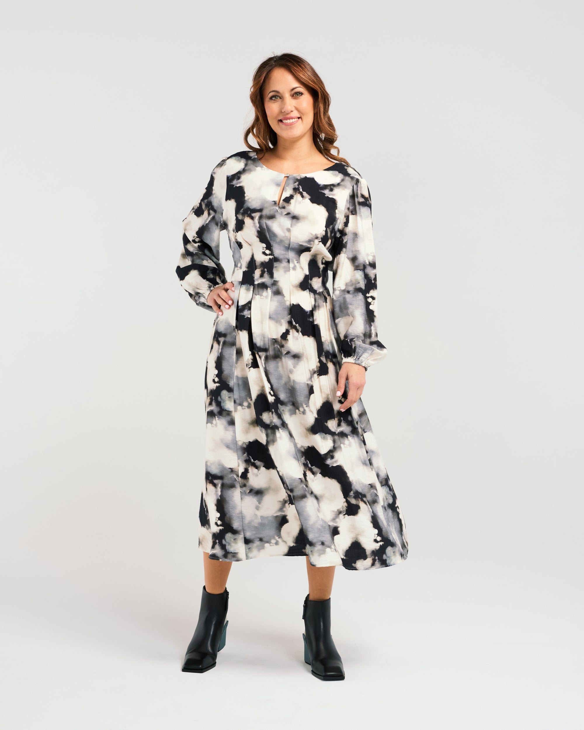 Jesse Dress - Nimbus - ZAFINA Dress NZ LUMA