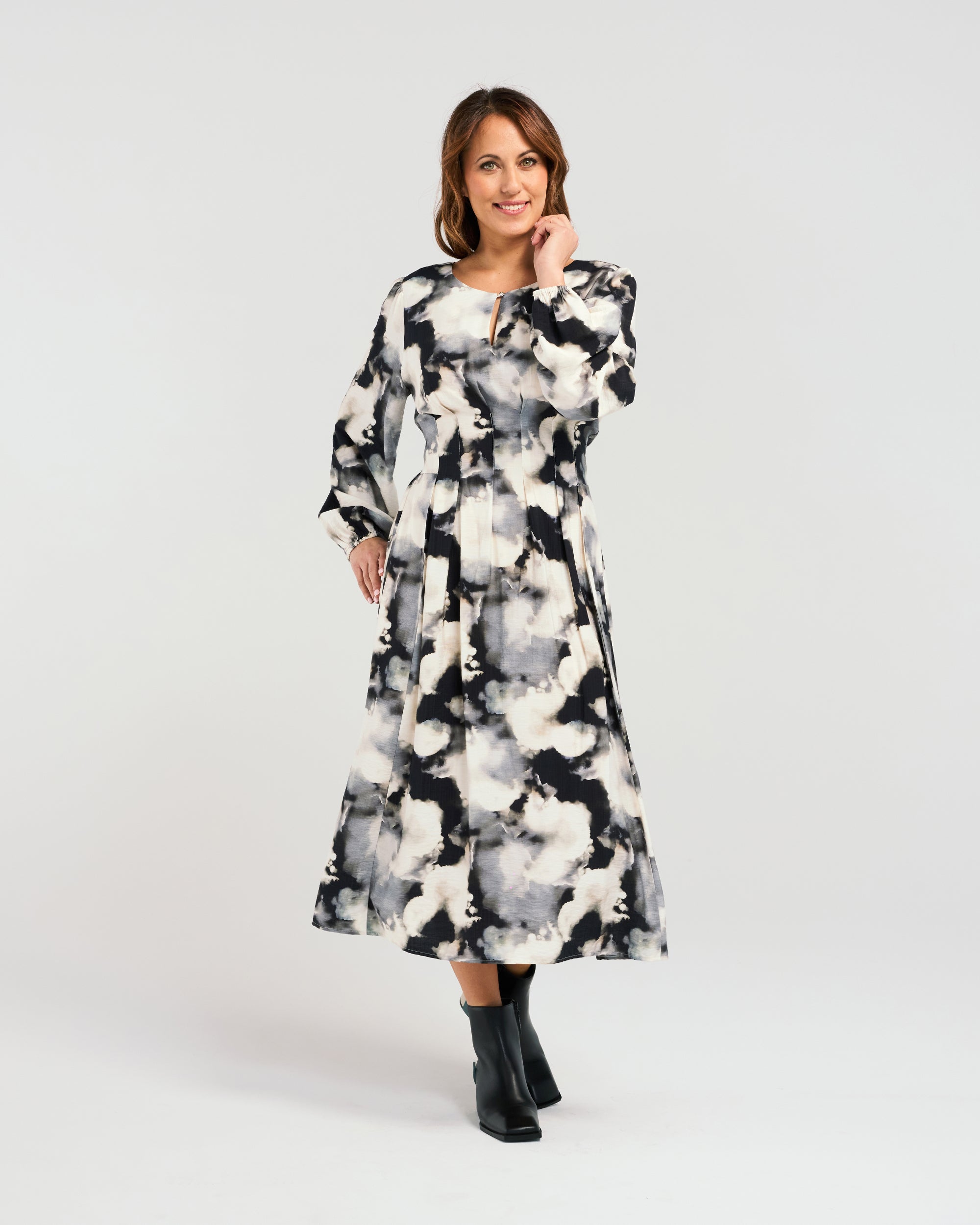 Jesse Dress - Nimbus - ZAFINA Dress NZ LUMA