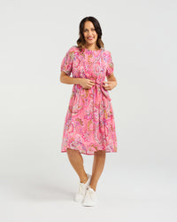 Joana Dress - Whimsy Swirl - SEDUCE Dress NZ LUMA