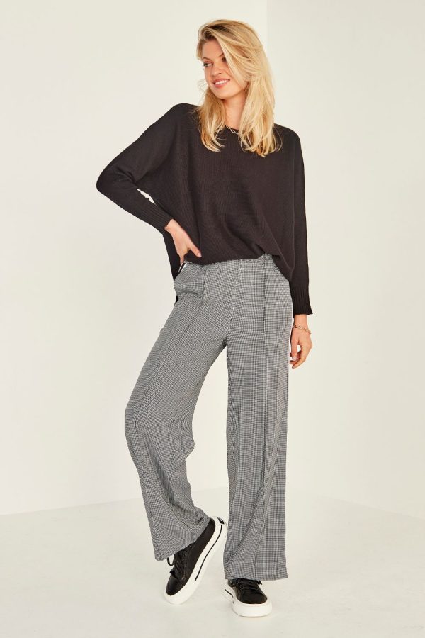 Johanna Pant - Houndstooth - LEMON TREE