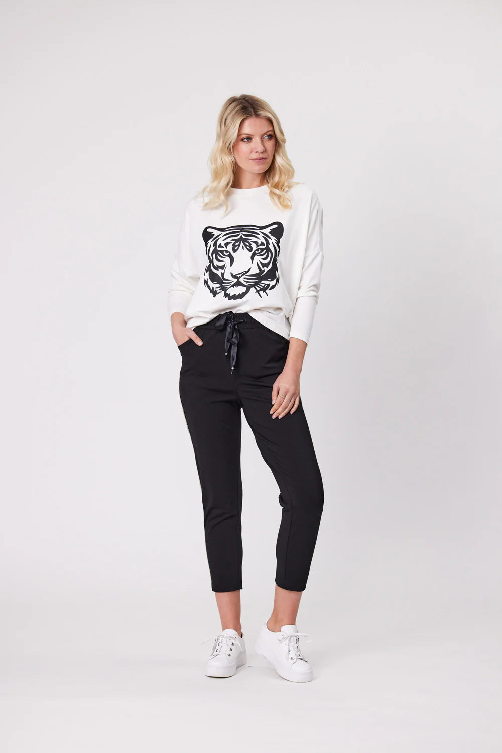 Juno Pant - Black - LEMON TREE Pant NZ LUMA