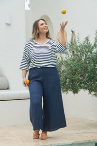 La Vie Cop Pant - EB & IVE Pant Medium X-Large Large Small Sapphire NZ LUMA