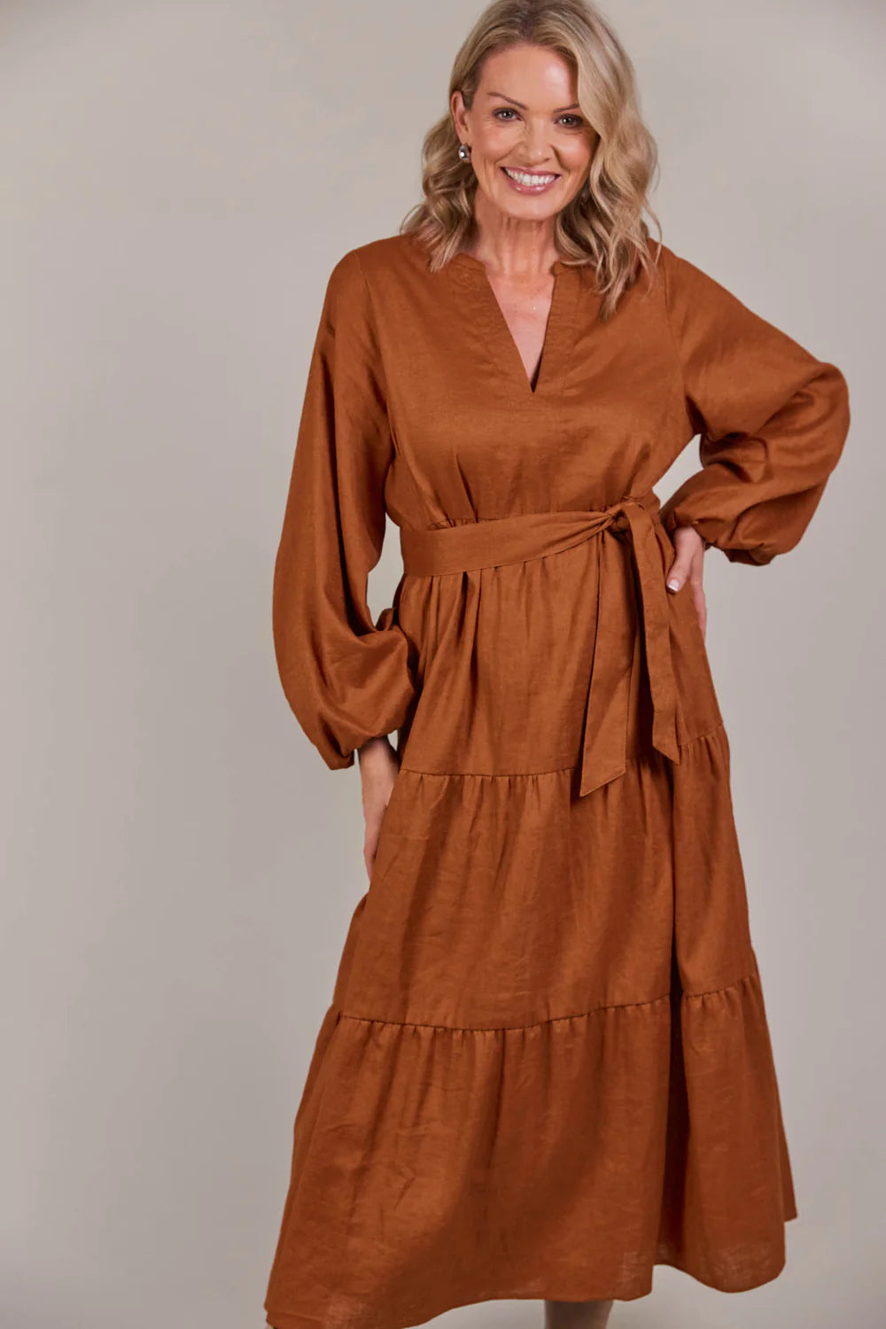 Laax Maxi Dress - Hazel - EB&IVE Dress NZ LUMA