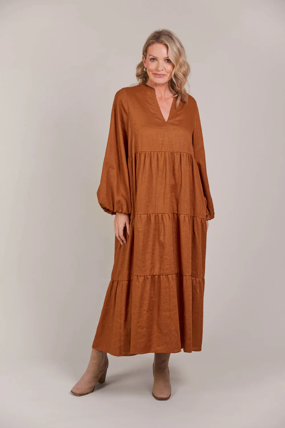 Laax Maxi Dress - Hazel - EB&IVE Dress NZ LUMA