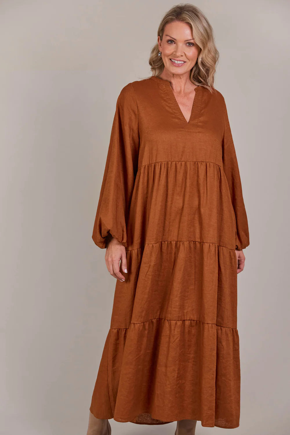 Laax Maxi Dress - Hazel - EB&IVE Dress NZ LUMA