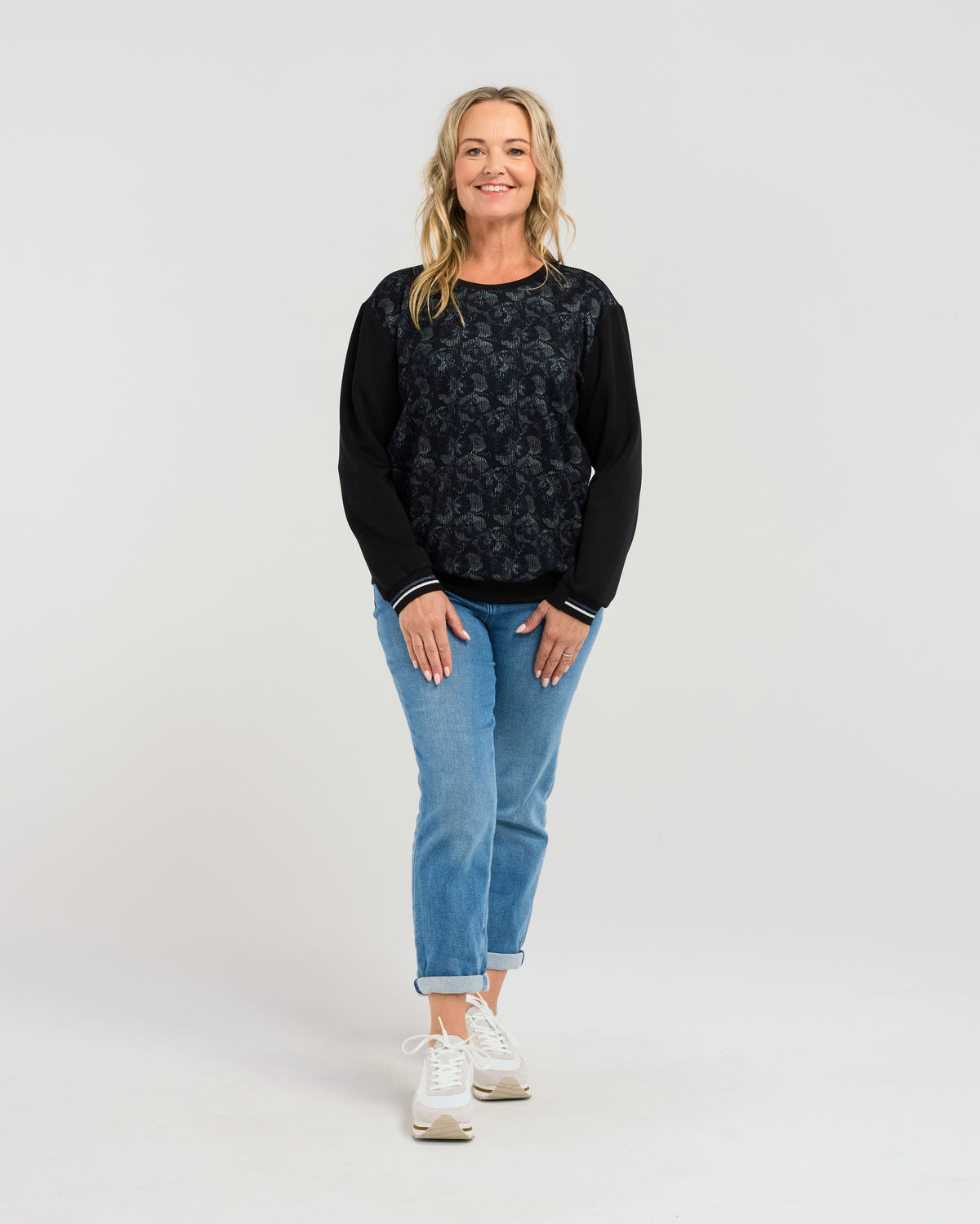Londyn Top - Night Garden - SEDUCE Top NZ LUMA