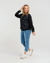 Londyn Top - Night Garden - SEDUCE Top NZ LUMA
