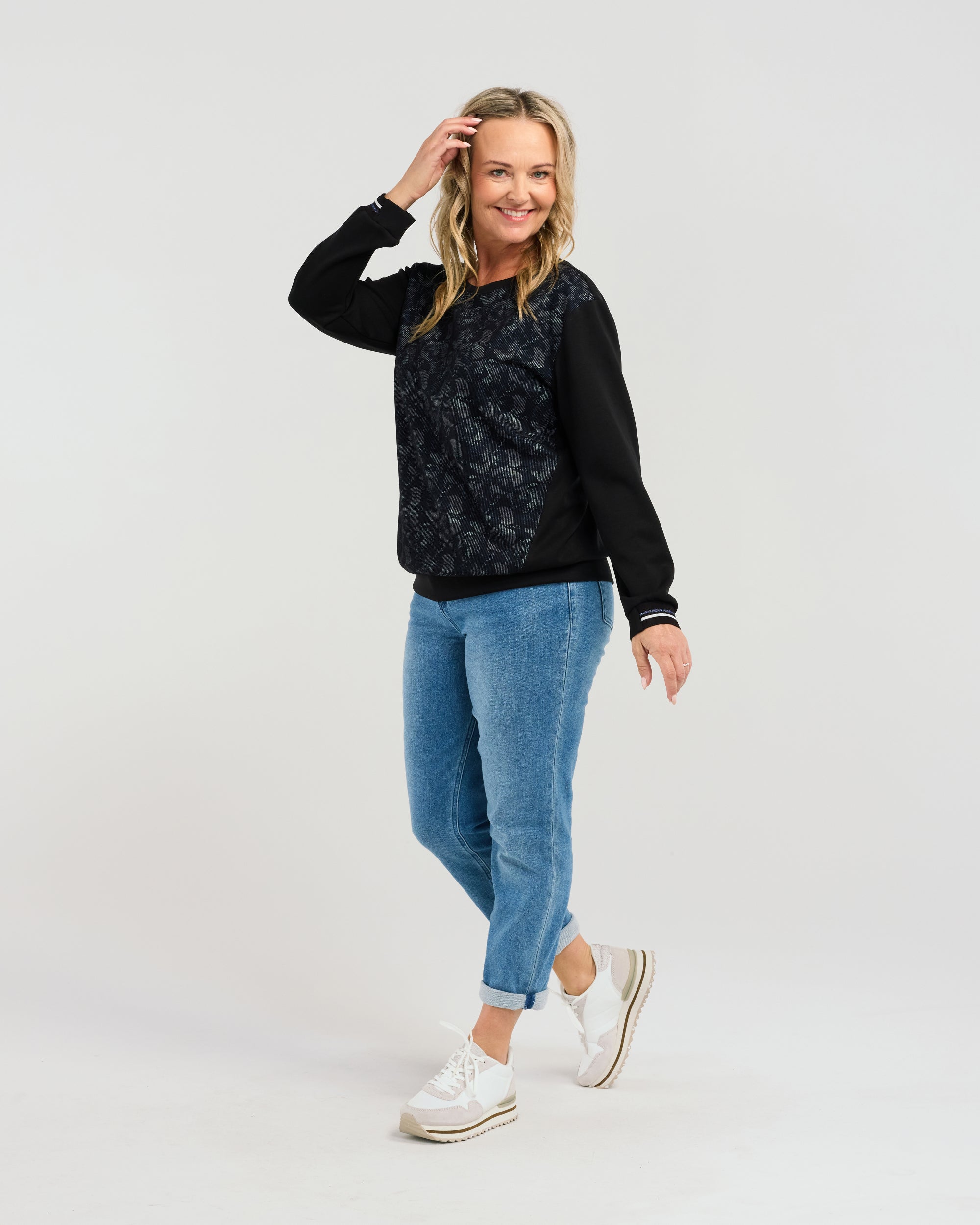 Londyn Top - Night Garden - SEDUCE Top NZ LUMA