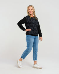 Londyn Top - Night Garden - SEDUCE Top NZ LUMA