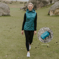 Mary-Claire 90/10 Packable Down Vest - MOKE Jacket NZ LUMA