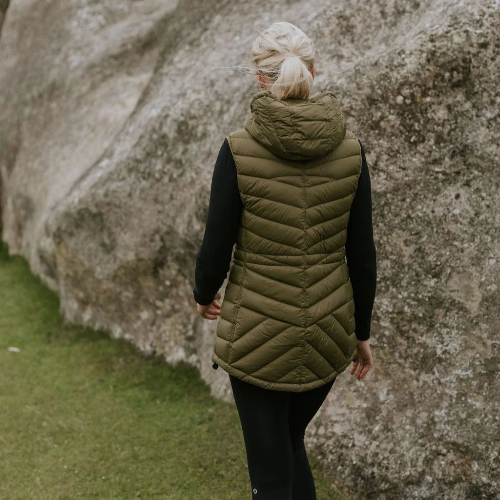 Mary-Claire 90/10 Packable Down Vest - MOKE Jacket NZ LUMA