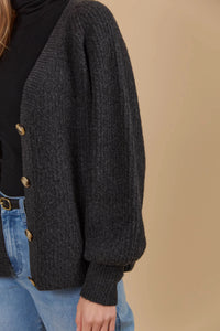 Miru Cardigan - Ash - ISLE OF MINE