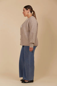 Miru Cardigan - Taupe - ISLE OF MINE